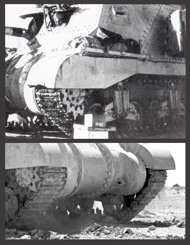 Worn Desert T-51 Track Reference